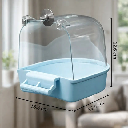 Bird Bath for Bird Cage – Splash Proof Bird Bath Box