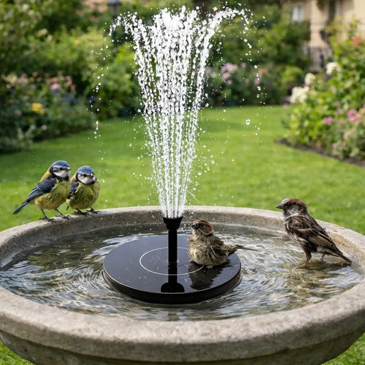 Solar Fountain Pump 3.5W – Floating Solar Water Fountain for Bird Baths & Ponds