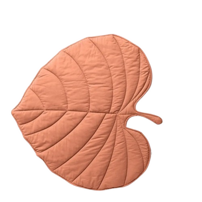 Large Washable Cooling Dog Mat | Leaf-Shaped Pet Bed for Big Dogs