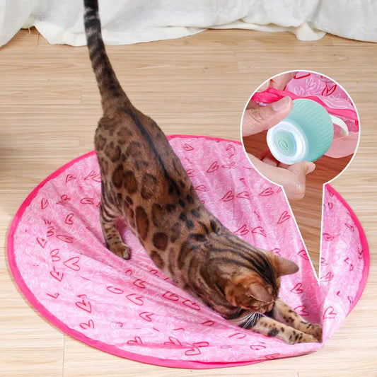 PowsPlay | 360° Rotating Interactive Cat Toy