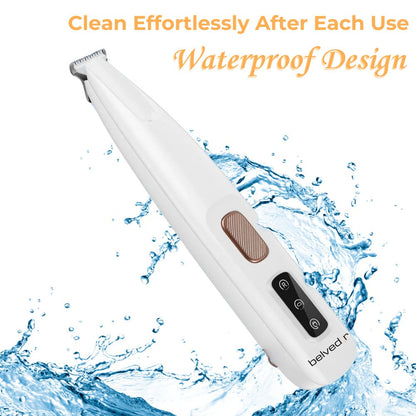 Low-Noise Cat Grooming Trimmer Kit - Cordless Pet Clipper