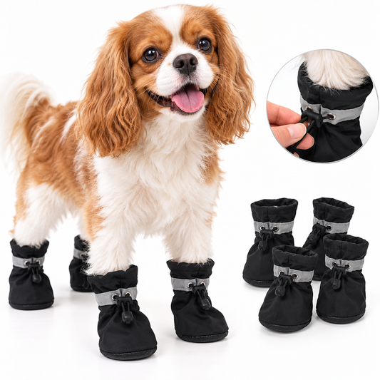 Water-Resistant Dog Shoes for Small Dogs – Rain Boots & Paw Protection