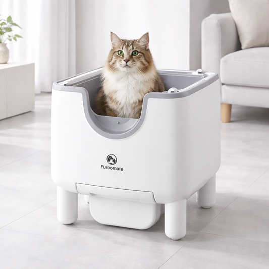 Automatic Cat Litter Box Self Cleaning – Open Top Smart Sensor