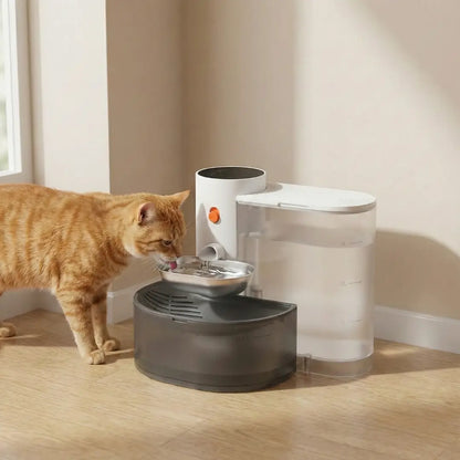Wireless Cat Water Fountain 3L – Self-Cleaning Automatic Drinking Fountain for Cats & Dogs