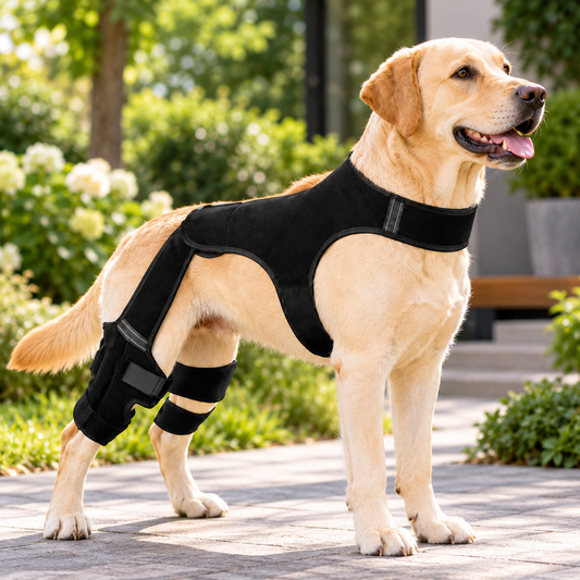 Rear Leg Support Brace for Dogs – Anti-Slip Hind Leg Stability Wrap