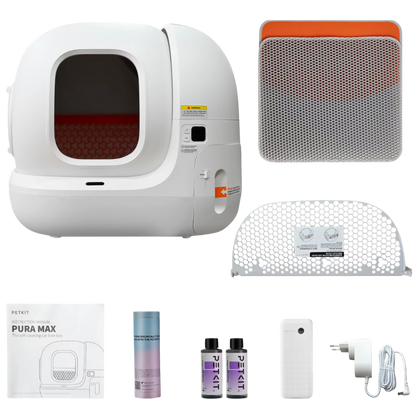 Automatic Cat Litter Box with Odor Control & App Monitoring | Smart Multi-Cat Litter Robot