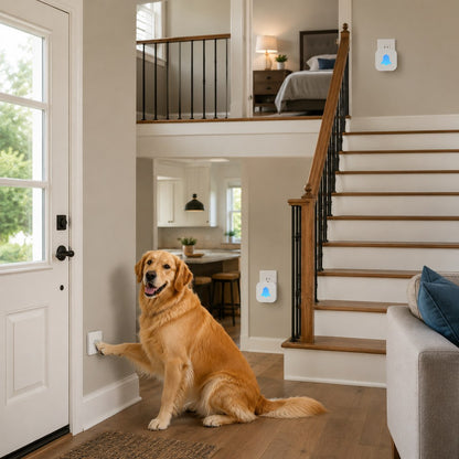Wireless Dog Doorbell for Potty Training – Paw Activated Outdoor Chime