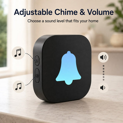 Wireless Dog Doorbell for Potty Training – Paw Activated Outdoor Chime