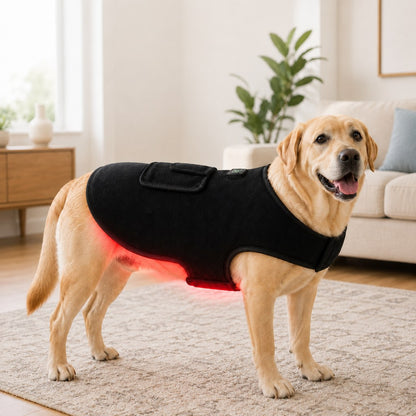 Red Light Therapy Wrap for Dogs & Cats – 660nm 850nm Pet Wellness Vest