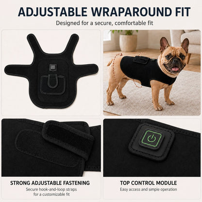 Red Light Therapy Wrap for Dogs & Cats – 660nm 850nm Pet Wellness Vest
