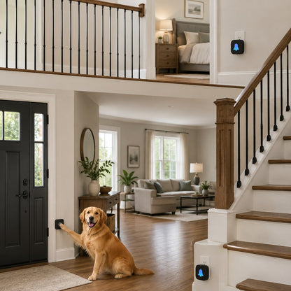 Wireless Dog Doorbell for Potty Training – Paw Activated Outdoor Chime